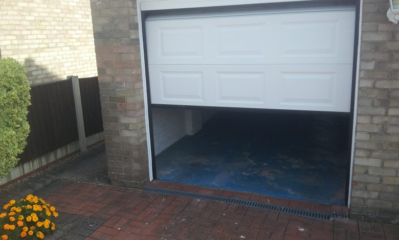 гаражна врата за чисто нов гараж
